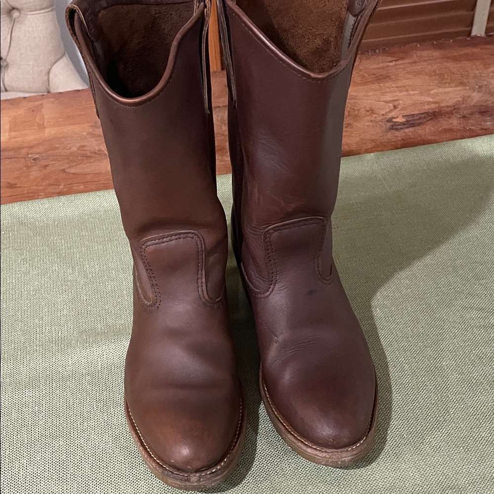 Red Wing Boots Dark Brown Leather Men's Boots